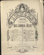 Le concert au salon : transcriptions de morceaux célèbres : pour piano & violon / Piano & flûte / Vogel. 57, Barcarolle / Schubert ; [arr. par Vogel & Reller].